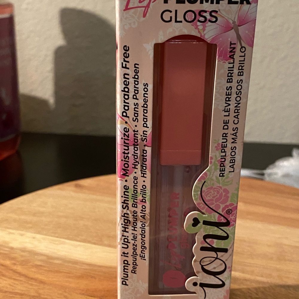 IONI “Hot Alert” Lip Plumper Gloss (Purie Clear) - NIB